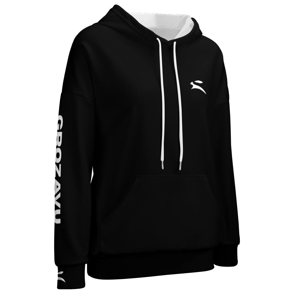 Sweat à capuche en mélange de coton