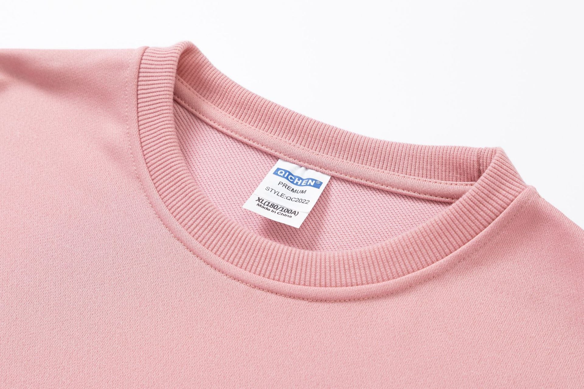 Christmas Reindeer Print Medium-Length Hoodie