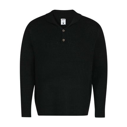 Retro Turn-Down Collar Sweater - Loose Fit