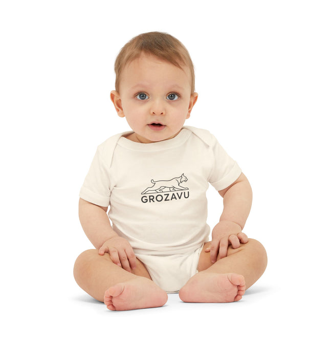 Cute Infant Jersey One Piece - "I'm With Him" Baby Bodysuit