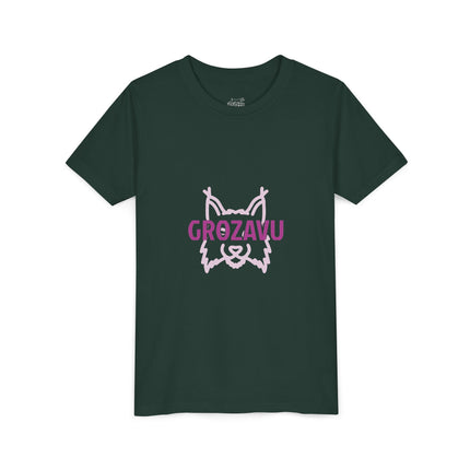 Cool Grave Graphic Youth T-Shirt - Trendy Black Tee for Kids