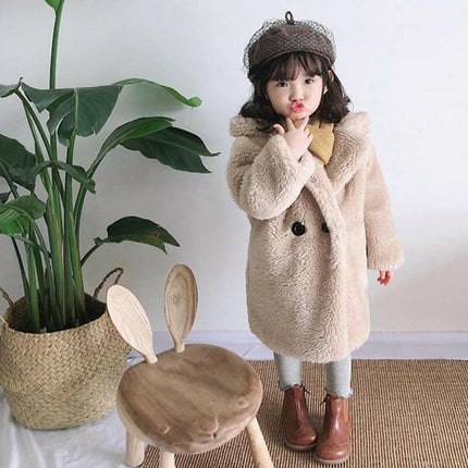 Big Kids Fur Coat In Autumn And Winter Coat at €113.99