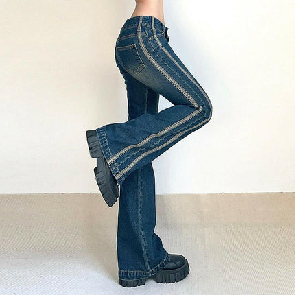 Grozavu Vintage Flared Jeans: Casual Style at €32.16