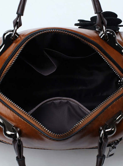 Exclusive Flower Shoulder Bag urban aesthetic - Image 5