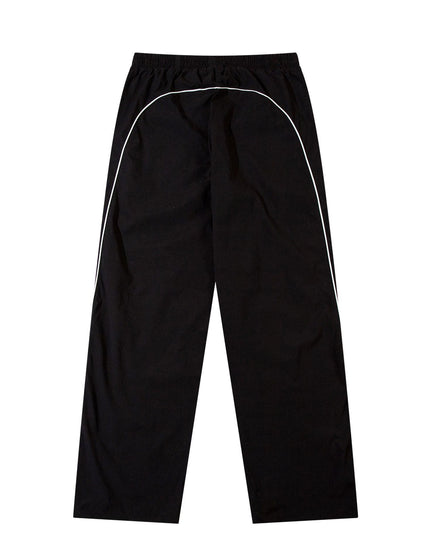 Retro functional style patchwork outdoor charging casual pants