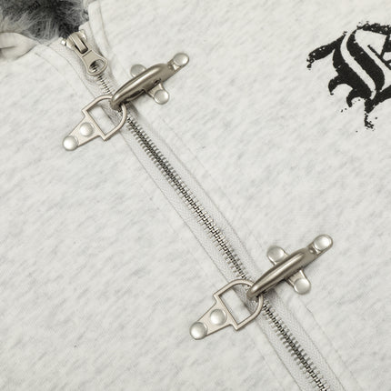 Veste à capuche en velours - Coupe ample