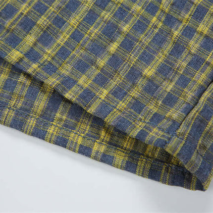 Cămașă Casual în Carouri – Croială Relaxată