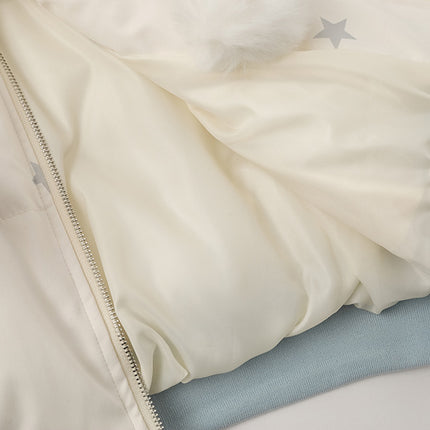 Katzenmotiv Kapuzenjacke - Lockere Passform