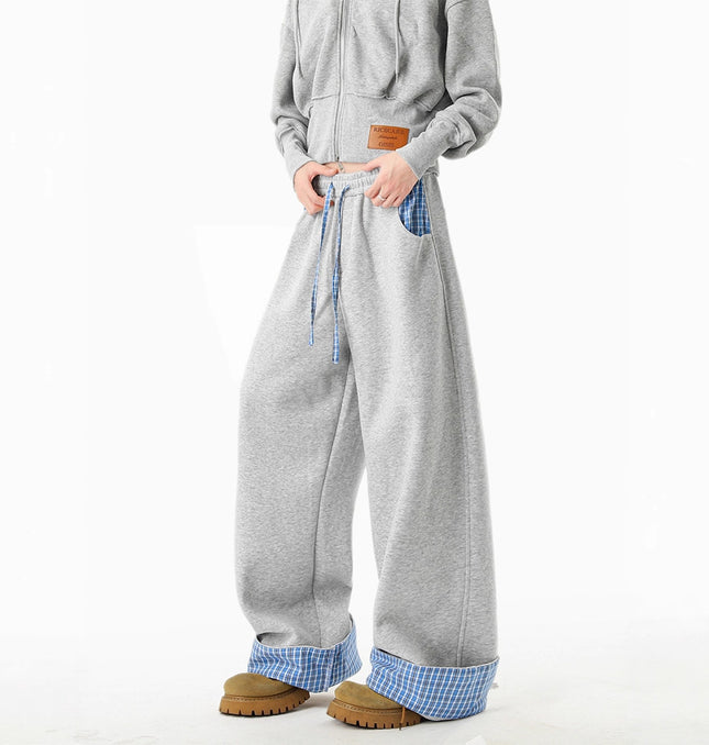 Autumn Loose Wide-Leg Sweatpants