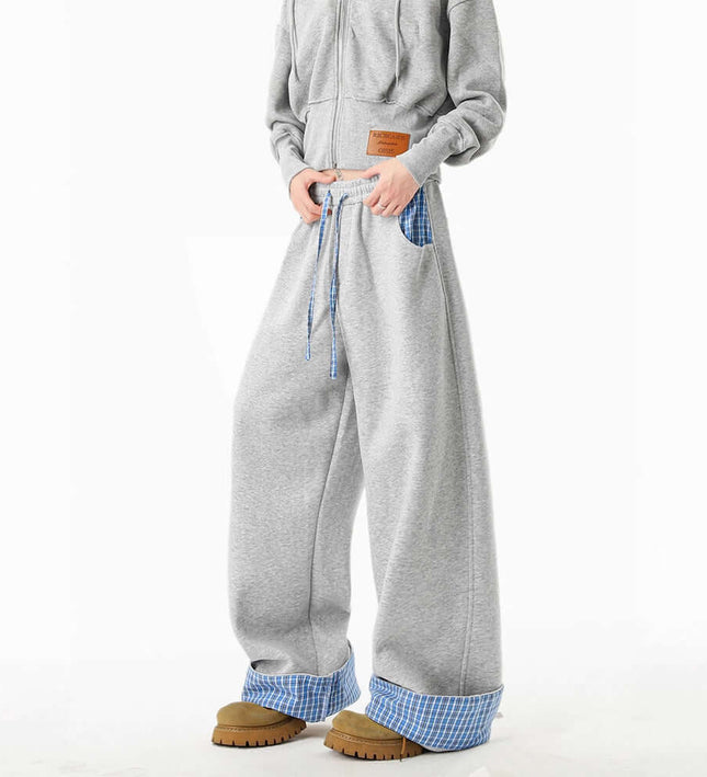 Autumn Loose Wide-Leg Sweatpants