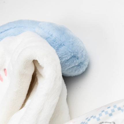 Manteau en coton à capuche en peluche