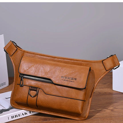 Men's large capacity waterproof chest bag