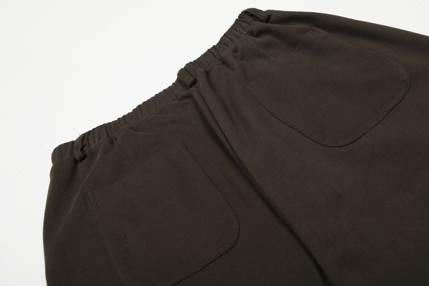 Pantalons pour hommes à jambes larges, coupe ample, design uni, style vintage