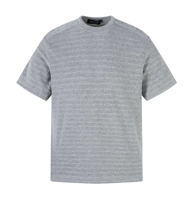 Small collar short sleeved T-shirt for men