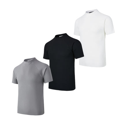 Seamless Jacquard Sports T-Shirt – Loose Fit