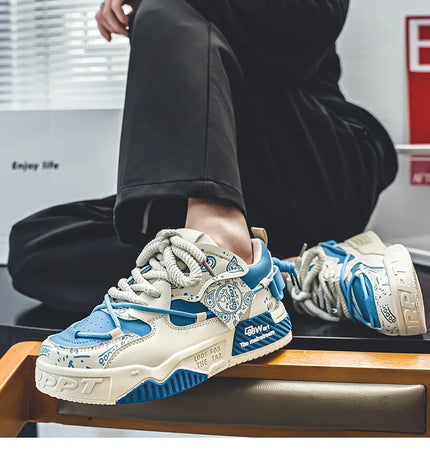 3D-gedruckte atmungsaktive Freizeitsneaker