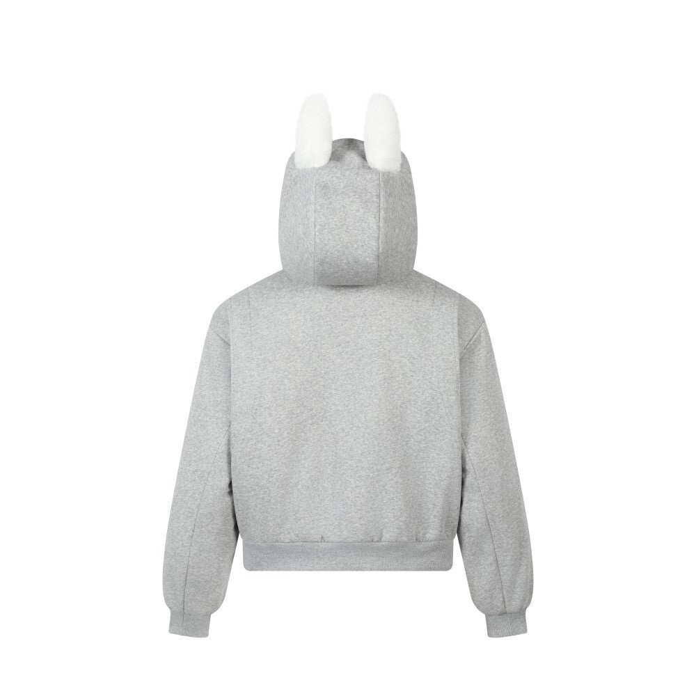 Street Fashion Zipper Hooded Sweatshirt for Men