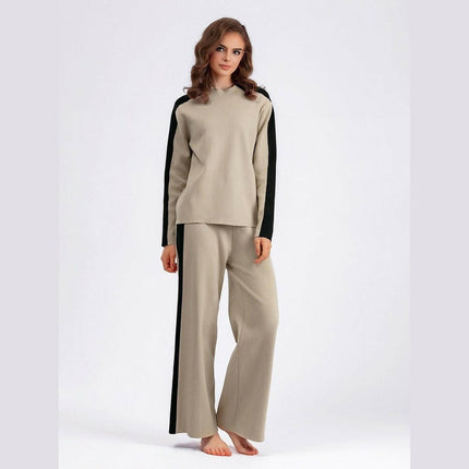 Grozavu Comfort: Long Sleeve Tops & Warm Pants Set - Casual at €86.99