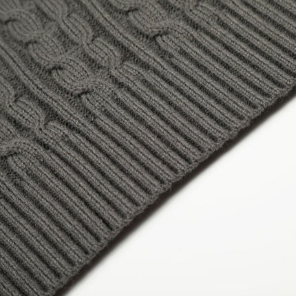 Pulover Retro din Lână - Croi Lejer