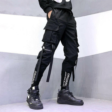 Grozavu: Trendy Workwear Pants, Tactical & Functional,Street Style at €44.99