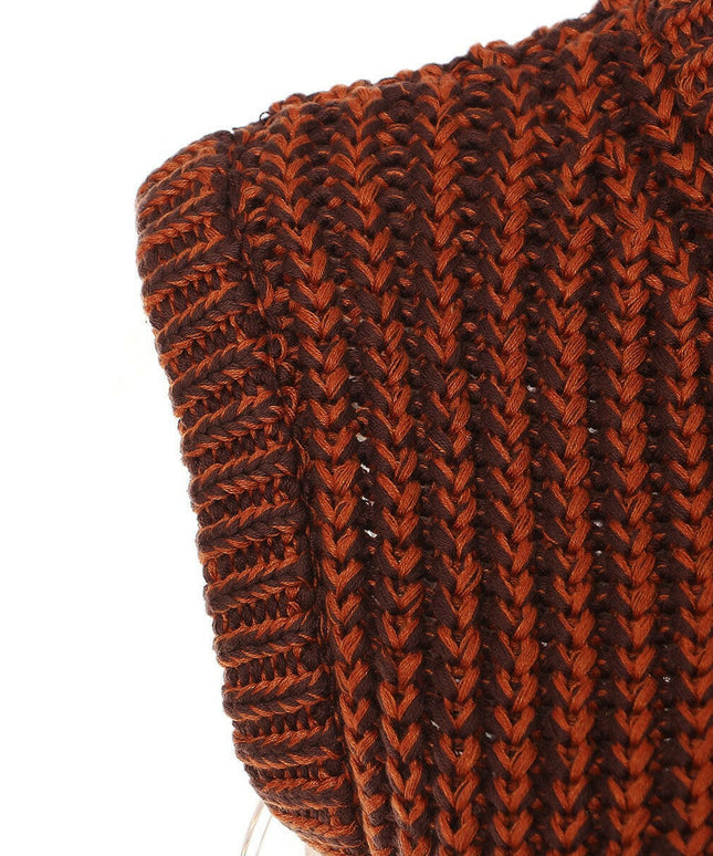 Grozavu's Chain Hollow Out Sleeveless Sweater: Fashionable Knitwear