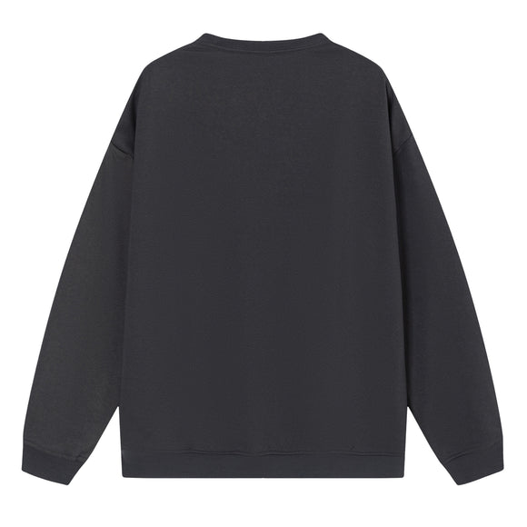 Felpa con cappuccio di media lunghezza con stampa di renna natalizia