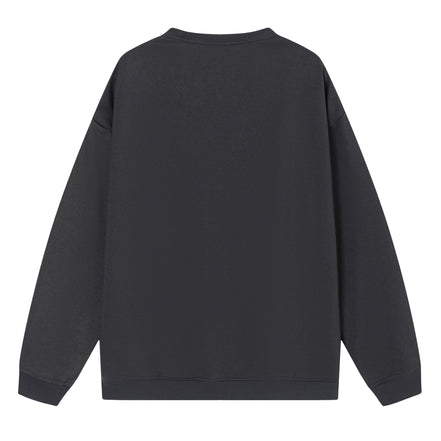 Christmas Reindeer Print Medium-Length Hoodie