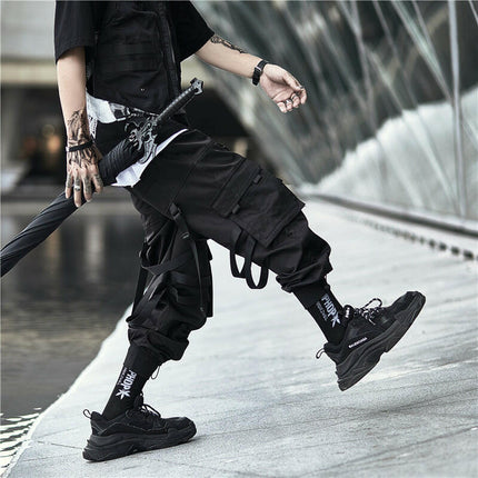 Grozavu Men's Diablo Windwork Pants: Stylish & Functional at €58.99