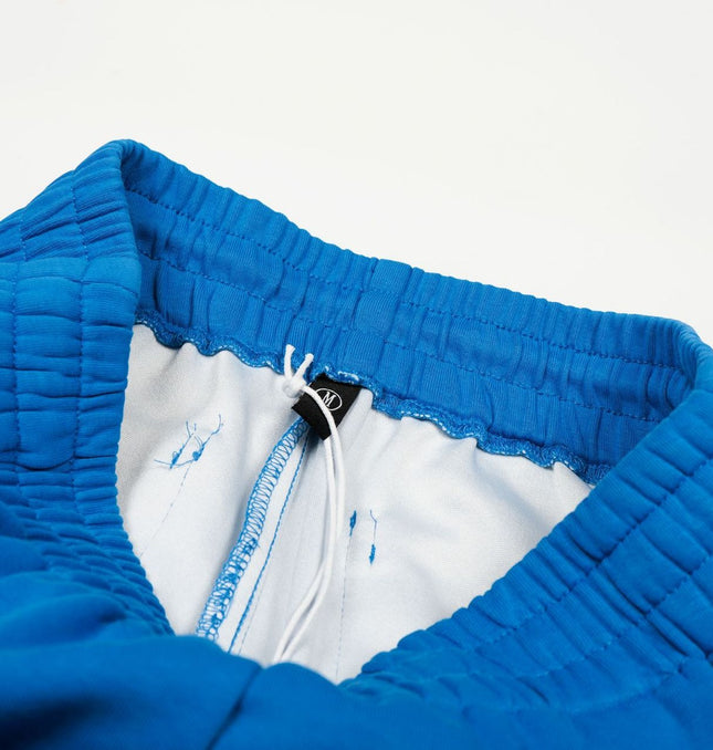 Pantaloni a gamba larga con stampa di lettere casuali