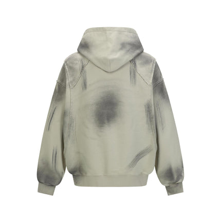 Hoodie Vintage de Peinture Créative – Coupe Ample