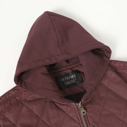 Casual Distressed Zipper Hoodie – Loose Fit