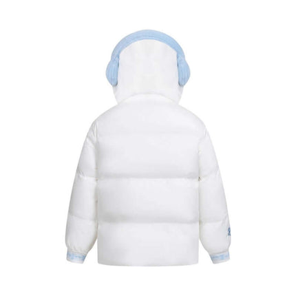 Plush Hooded Cotton Coat