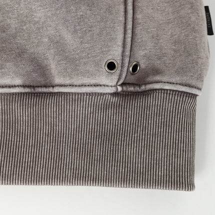 American Retro Washed Hoodie – Loose Fit