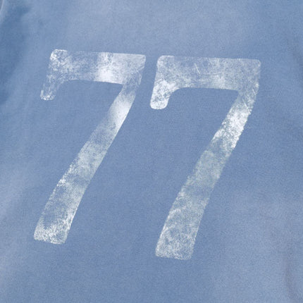 Sudadera con Letra de Strass Lavada Vintage – Corte Suelto