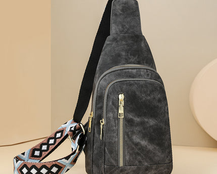 Zaino Retro Versatile in Pelle Morbida con Texture