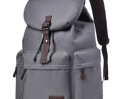 Sac à dos en toile avec poches multiples et bandoulière réglable