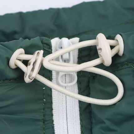 Color Block Jacket and Long Pants Set