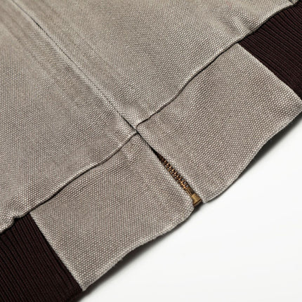 Veste en coton à blocs de couleur – Coupe ample