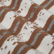 Vintage Twisted Knit Oversized Pullover Winter Sweater