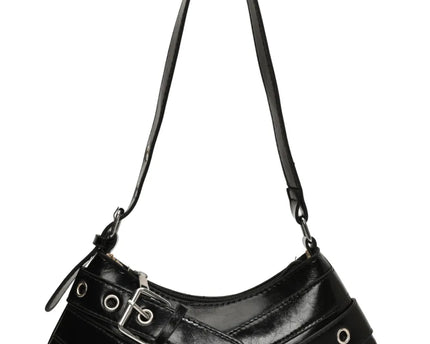 Sac à bandoulière en cuir PU avec boucle