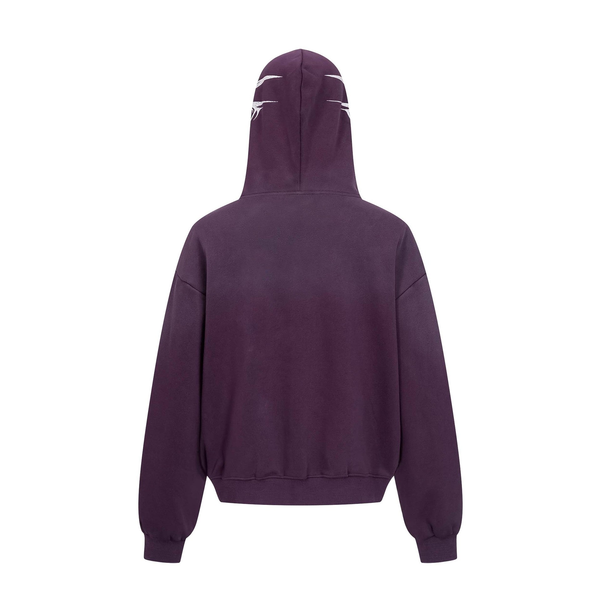 Flame letter zip hoodie | High street streetwear jacket | Unisex loose fit hoodie | Trendy flame print sweatshirt | Casual zip-up hoodie black | Purple streetwear hoodie