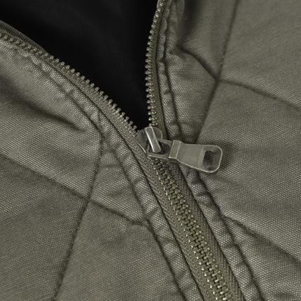 Casual Distressed Zipper Hoodie – Loose Fit