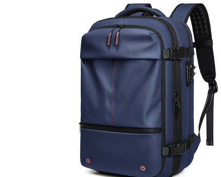 Sac à dos de voyage pour ordinateur portable étanche et extensible