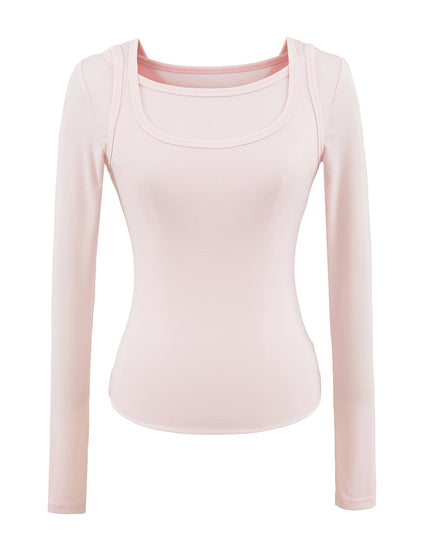 T-shirt à manches longues ajusté