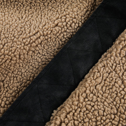 Lammwolle Baumwolle Wendeweste