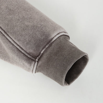 American Retro Washed Hoodie – Loose Fit