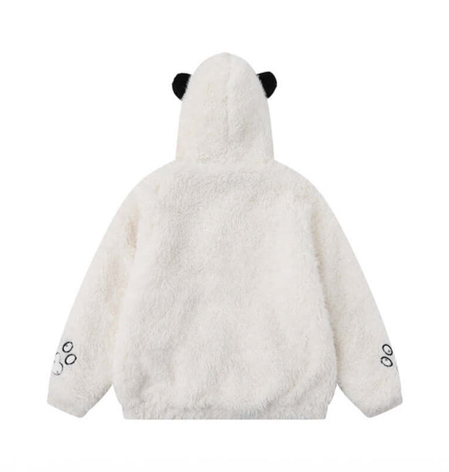 Shearling Collar Cotton Winter Coat