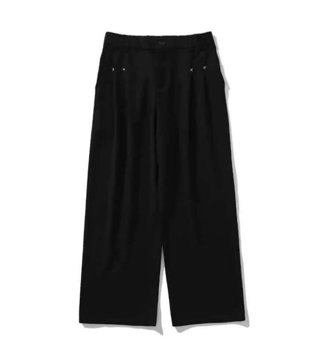 Straight leg hanging casual pants with wide legs for men and women