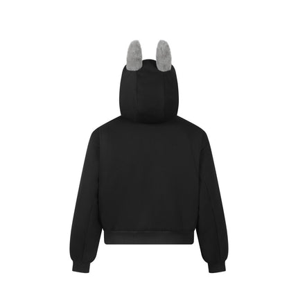 Street Fashion Zipper Hooded Sweatshirt for Men