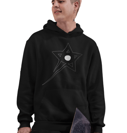  A classic hoodie featuring vibrant tones, combining everyday comfort with a vibrant streetwear-inspired look.